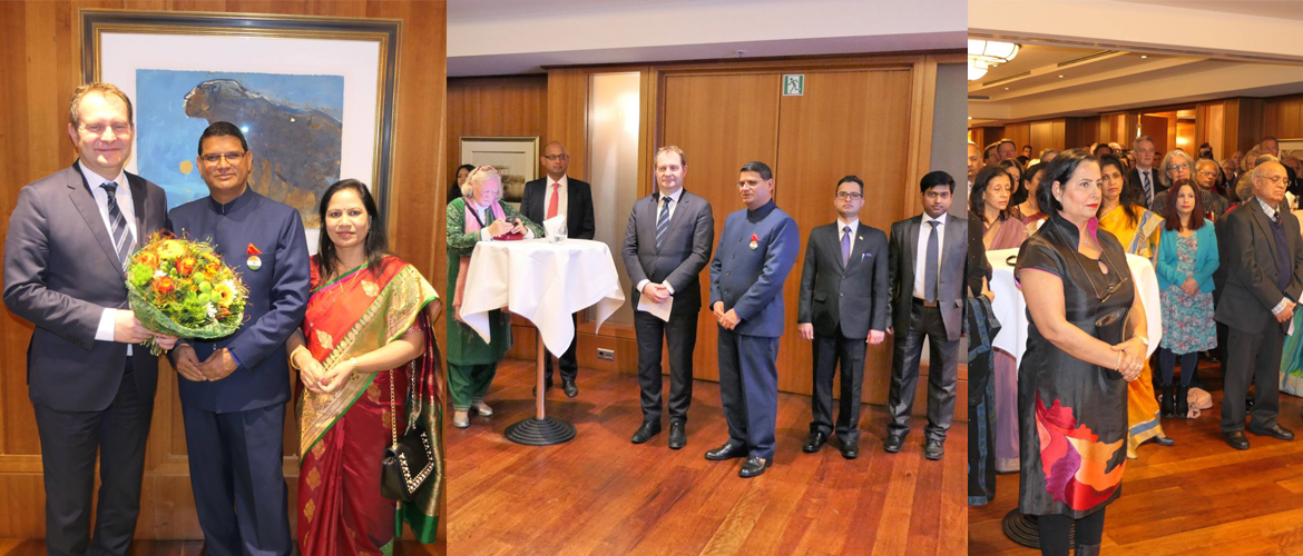  Reception hosted by Consul General on the Occasion of Republic Day of India at Hotel Park Hyatt, Hamburg (January 26,2018)