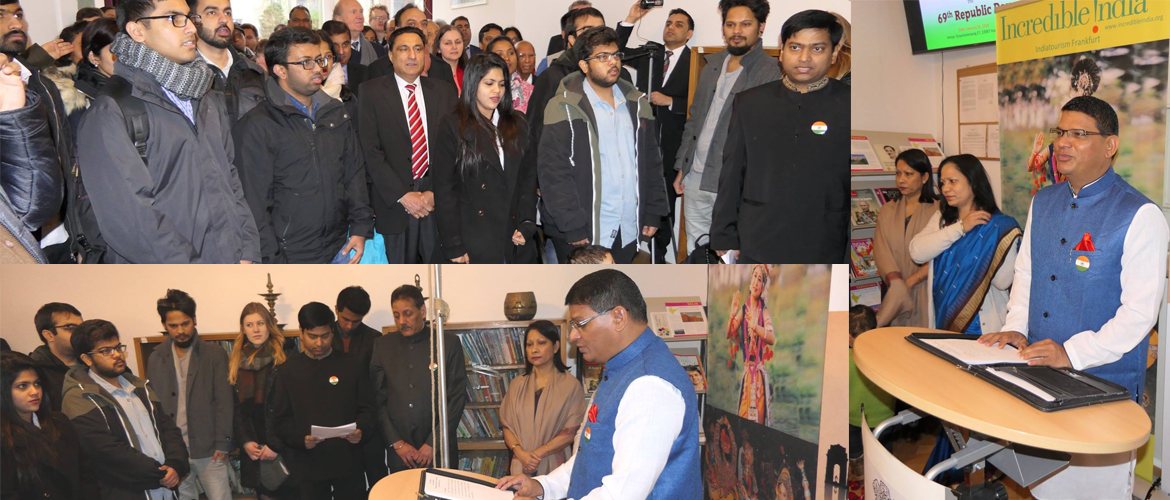  Celebration of 69th Republic Day of India at the Consulate (January 26, 2018)