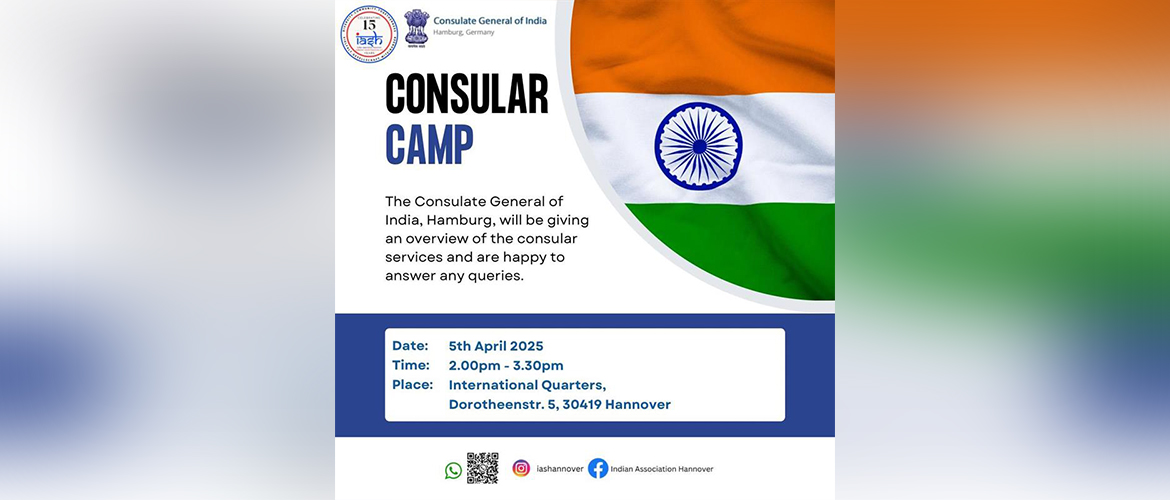 Consular Camp on 5th April at Hannover, Germany