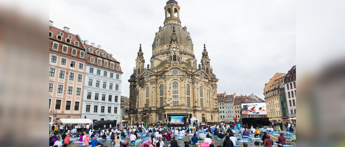 Celebration of International Day of Yoga 2024 in Dresden