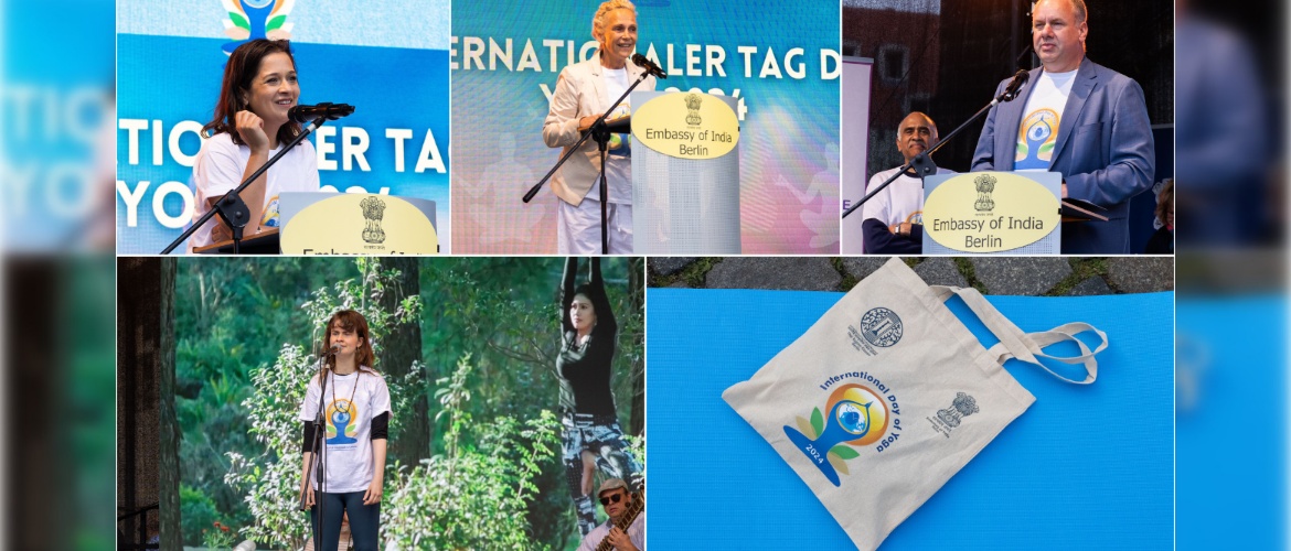 Celebration of International Day of Yoga 2024 in Dresden