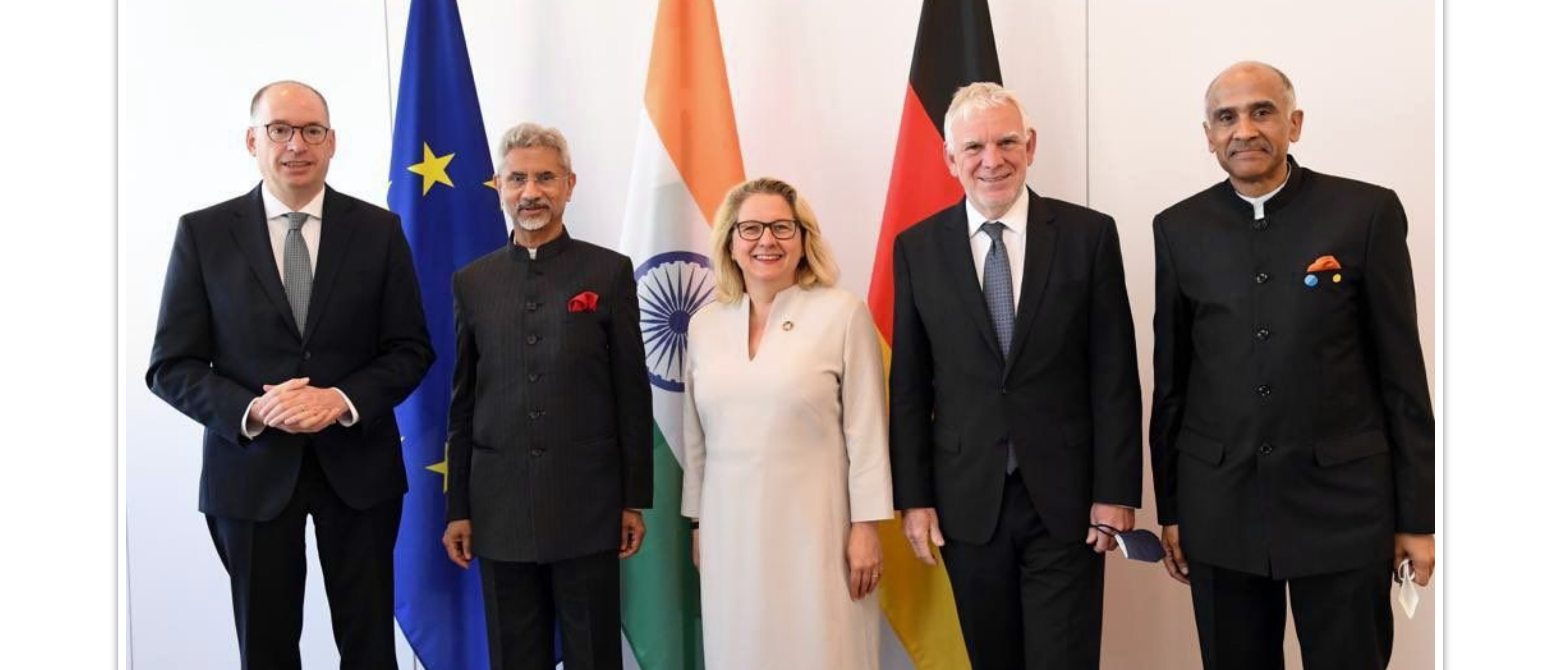 External Affairs Minister Dr. S. Jaishankar at the 6th India-Germany Inter-Governmental Consultations