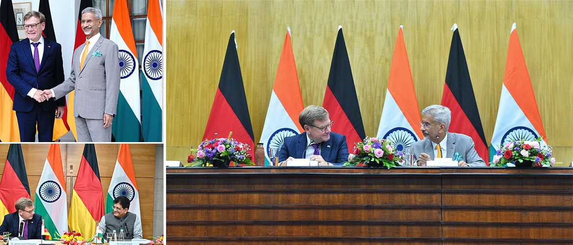 External Affairs Minister Dr. S. Jaishankar met German Foreign Minister Johann Wadephul in on 03.09.2025