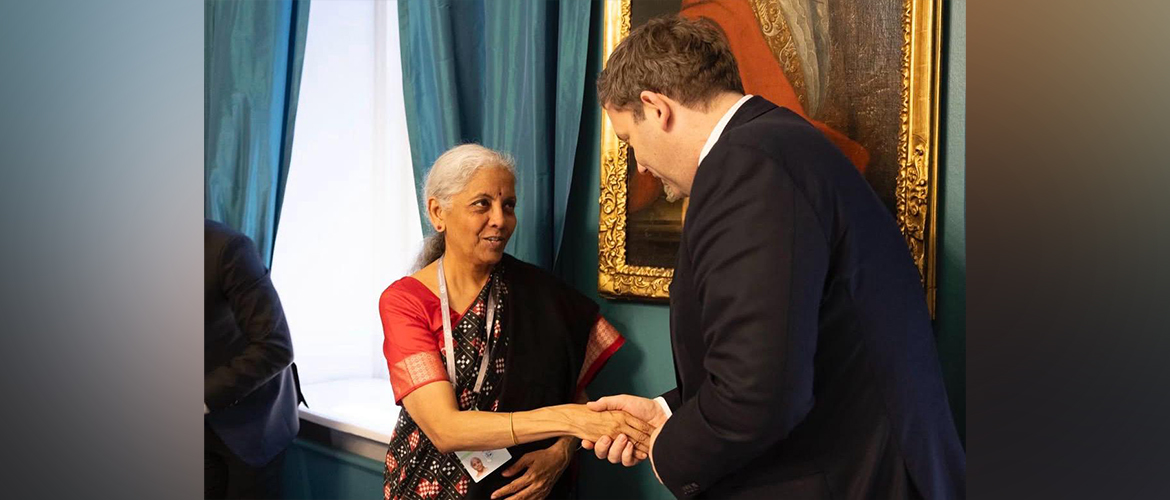 Union Minister for Finance and Corporate Affairs Smt. Nirmala Sitharaman met Ms. Christine Lagarde, President European Central Bank, in Munich, Germany on 15th February, 2026.