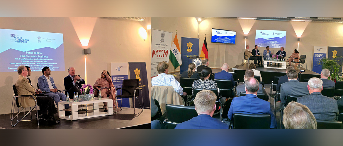 Panel Discussion on India is recognized as a key partner for Germany, offering talent, tech, and supply chain resilience