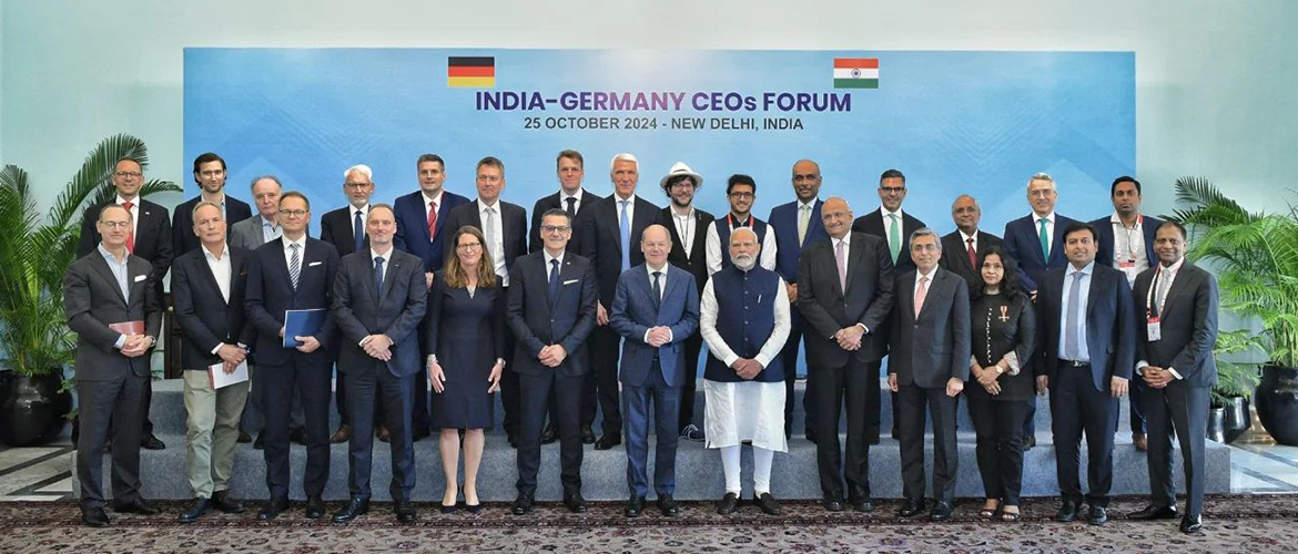 India-Germany CEOs Forum, 25 October 2024 - New Delhi, India