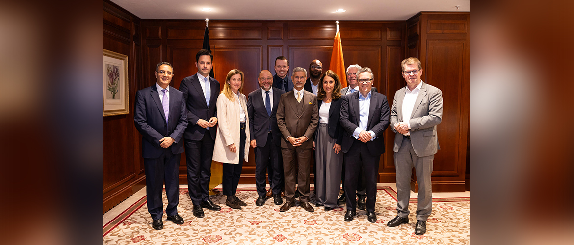 External Affairs Minister Dr. S. Jaishankar met members of the German Bundestag on 22.05.2025 