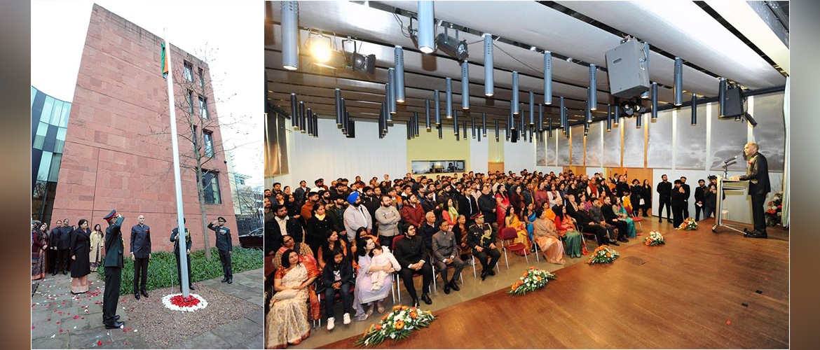 Republic Day 2024 Celebrations at the Embassy of India,Berlin