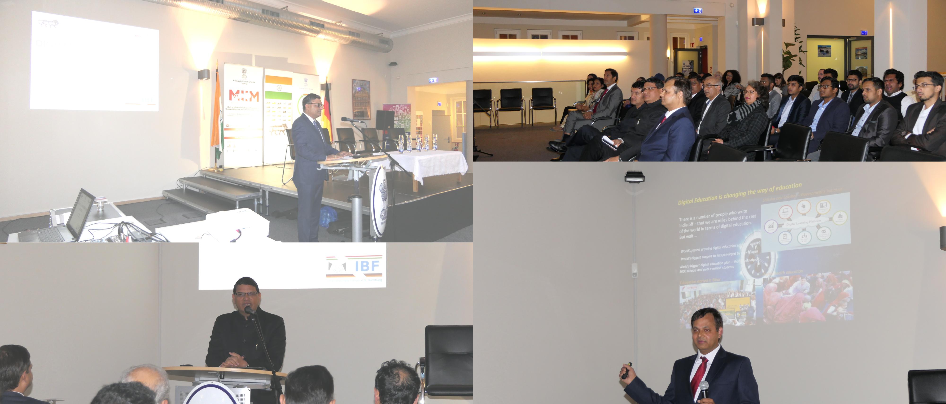  Event “Digital Transformation of India” at the Consulate (October 29, 2019)
